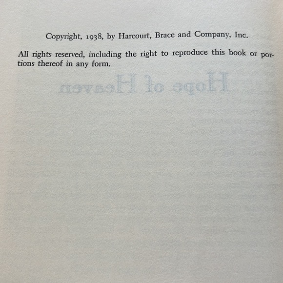 John O’Hara Appointment in Samarra Butterfield 8 Hope Of Heaven Hardcover Book - Picture 9 of 10